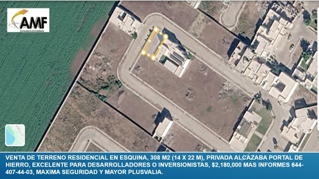 TERRENO EN VENTA PRIVADA ALCAZABA PORTAL DE HIERRO